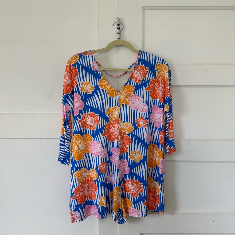 Fighting Eel Waverly Romper